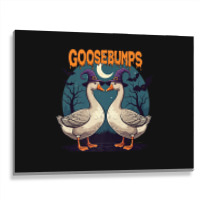 Halloween Goosebumps Metal Print Horizontal | Artistshot