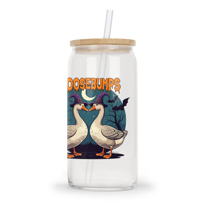 Halloween Goosebumps Glass Tumbler | Artistshot