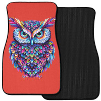 Cute Owl Front Car Mat | Artistshot