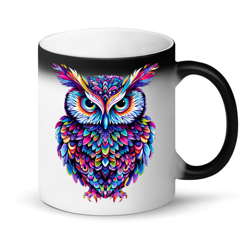 Cute Owl Magic Mug | Artistshot