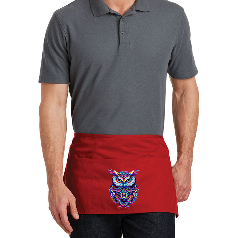 Cute Owl Waist Apron | Artistshot