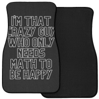 Math Lover Front Car Mat | Artistshot