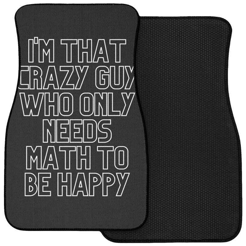 Math Lover Front Car Mat | Artistshot