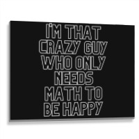 Math Lover Metal Print Horizontal | Artistshot