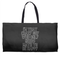 Math Lover Weekender Totes | Artistshot