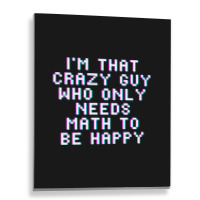 Math Lover Metal Print Vertical | Artistshot