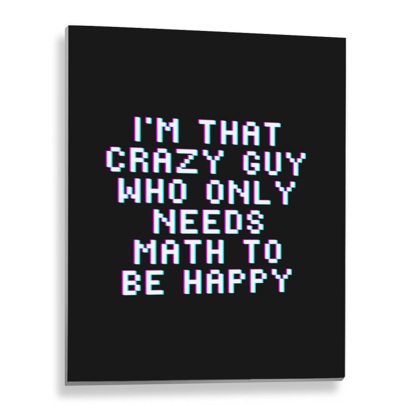 Math Lover Metal Print Vertical | Artistshot