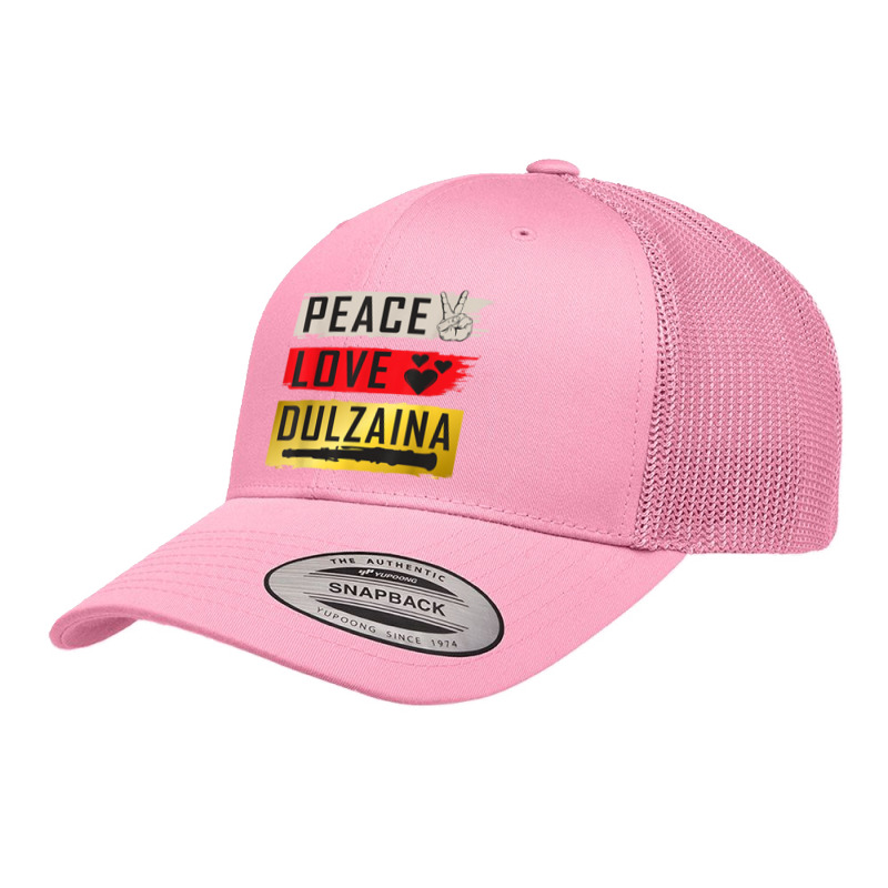 Dulzaina Music Instrument Dolçaina Spanish Music Instrument Retro Trucker Cap by August | Artistshot