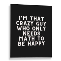 Math Lover Metal Print Vertical | Artistshot