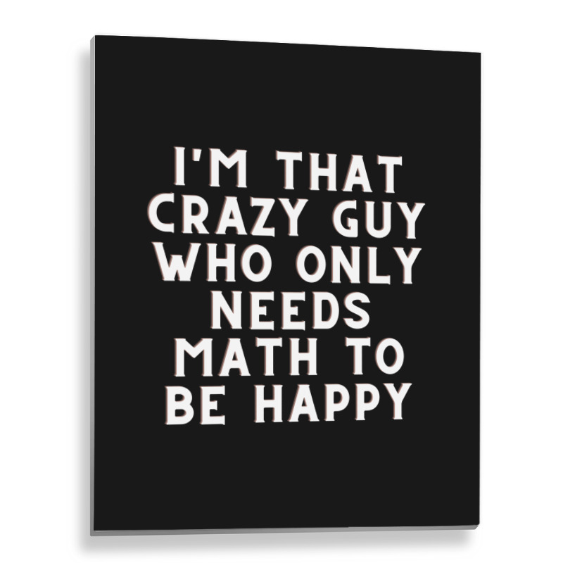 Math Lover Metal Print Vertical | Artistshot