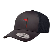 Carbon Type R Racing Stripe Retro Trucker Cap | Artistshot