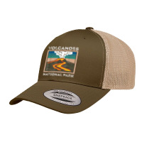 Volcanoes Souvenir National Park Hawaii Volcano Island Retro Trucker Cap | Artistshot