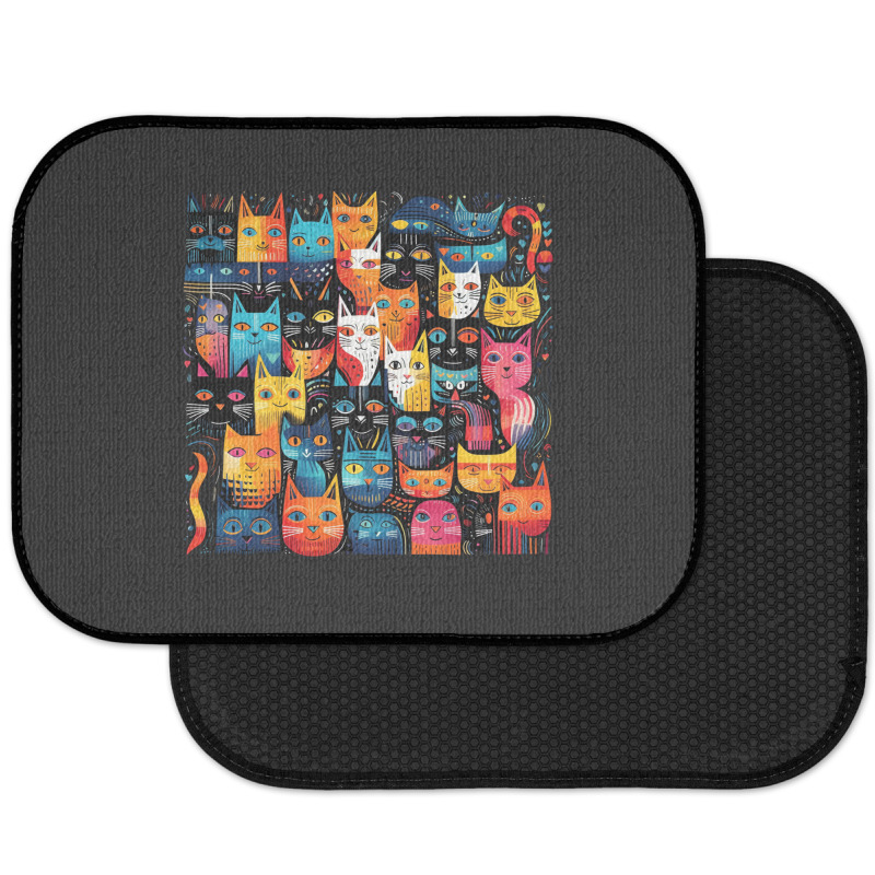 Cats Of The Clans Rear Car Mat | Artistshot