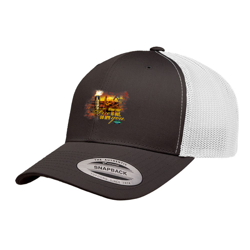 Survivor Fires Out Retro Trucker Cap by atereabag | Artistshot