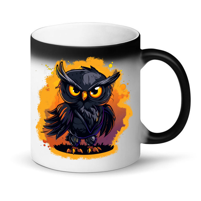 Owl Art Magic Mug | Artistshot