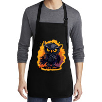 Owl Art Medium-length Apron | Artistshot