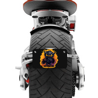 Owl Art Motorcycle License Plate | Artistshot