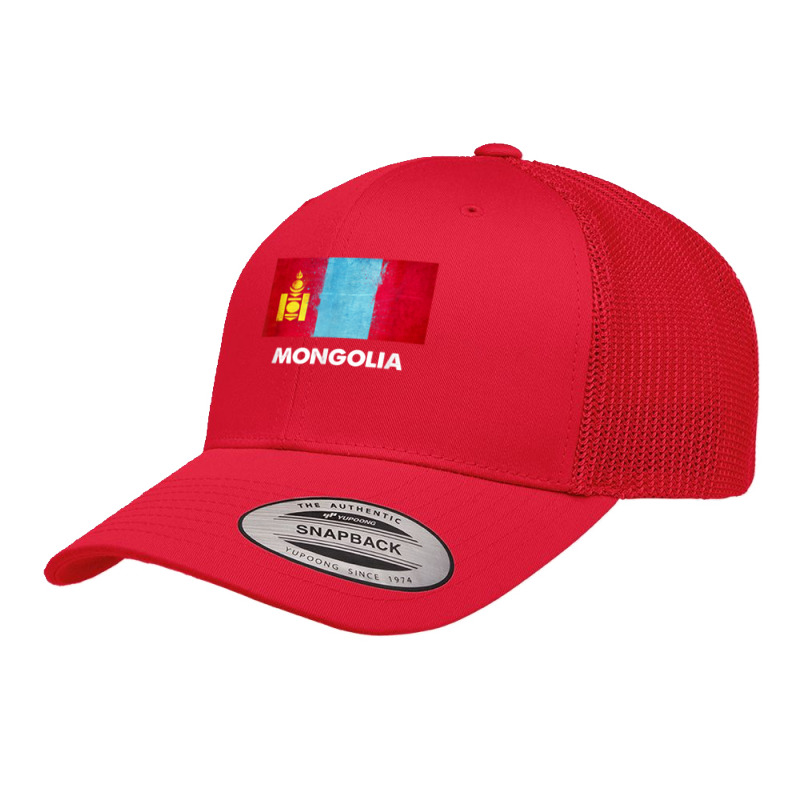 Mongolia Flag Mongolian Retro Trucker Cap by ToraHernton | Artistshot