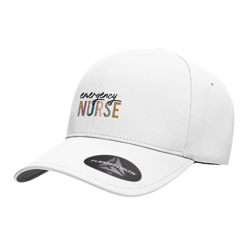 Emergency Nurse Leopard Nurse Gift Seamless Cap | Artistshot