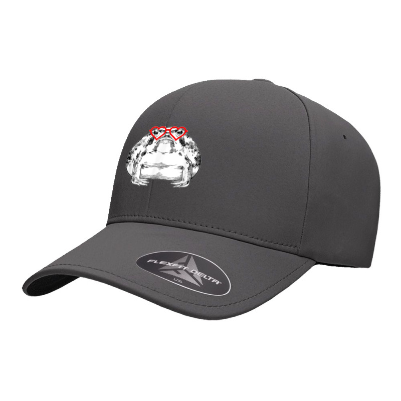 Desert Rain Frog Valentines Day Animal Lovers Seamless Cap | Artistshot