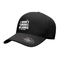 Mens I Don't Shoot Blanks Dad To Be Dad Promoted To Daddy 2023 T Shirt Seamless Cap | Artistshot