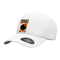 Totality Awesome Total Solar Eclipse Fiery Sun T Shirt Seamless Cap | Artistshot