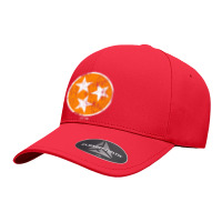 Tennessee Shirt State Flag Orange & White Vintage Est. 1796 Seamless Cap | Artistshot