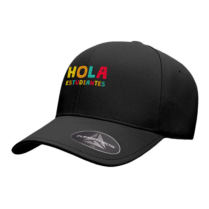 Maestra Bilingual Regalos Spanish Teacher Hola Estudiantes Long Sleeve Seamless Cap by qubujasaelae | Artistshot