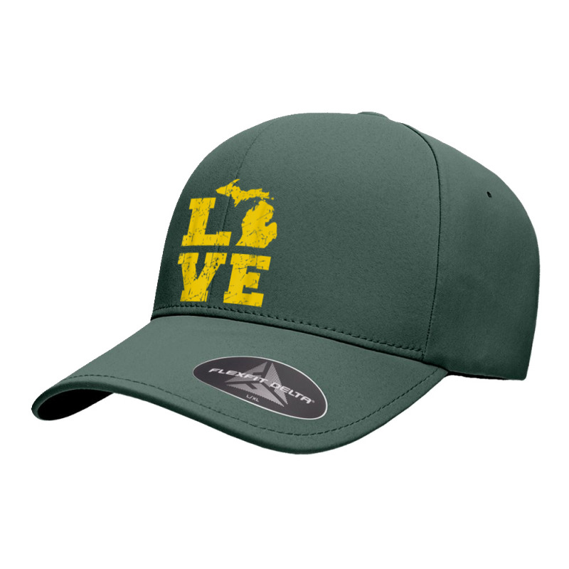 Michigan Love Mi Vintage Seamless Cap | Artistshot