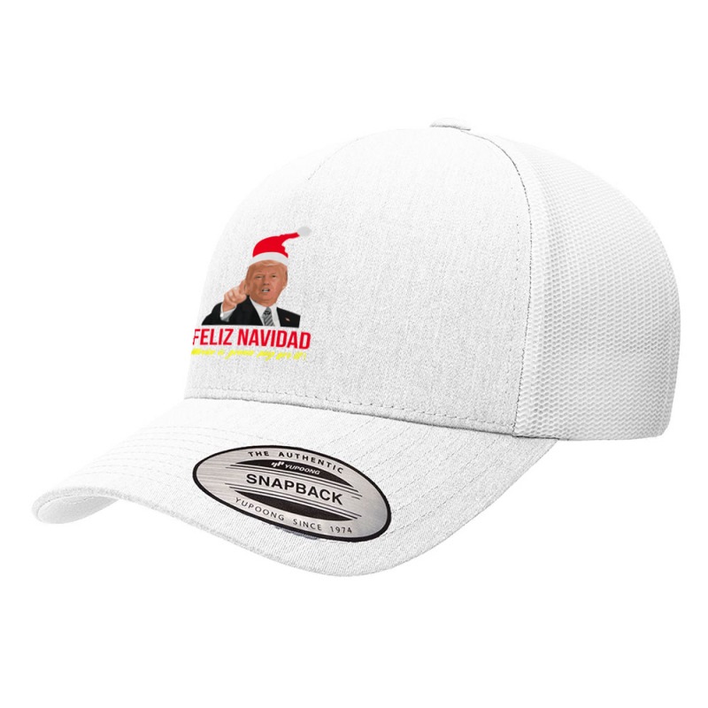 Christmas Donald Trump Mexico Wall Yupoong Trucker Cap | Artistshot