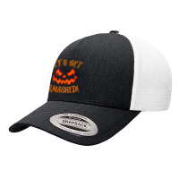 Pumpkin Matching Halloween Shirt Lets Get Smashed Yupoong Trucker Cap | Artistshot