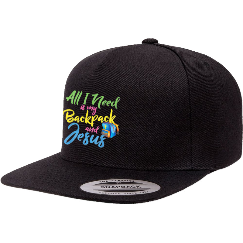 Unique Christian Student Back To Private School Church Gift 5 panel snapback cap by LeonelSalas | Artistshot