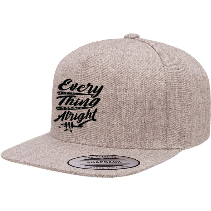 Every Little Thing Is Skirt Be Alright Bird T Shirt 5 Panel Snapback Cap | Artistshot