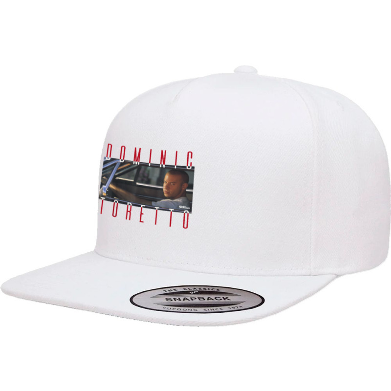 Fast & Furious Dominic Toretto Photo Word Stack T Shirt 5 panel snapback cap by zagelmaglime | Artistshot