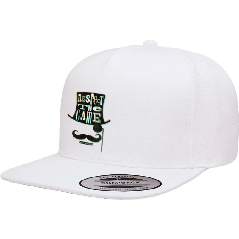 Monopoly Respect The Game T Shirt 5 panel snapback cap by plancefbtluceka | Artistshot