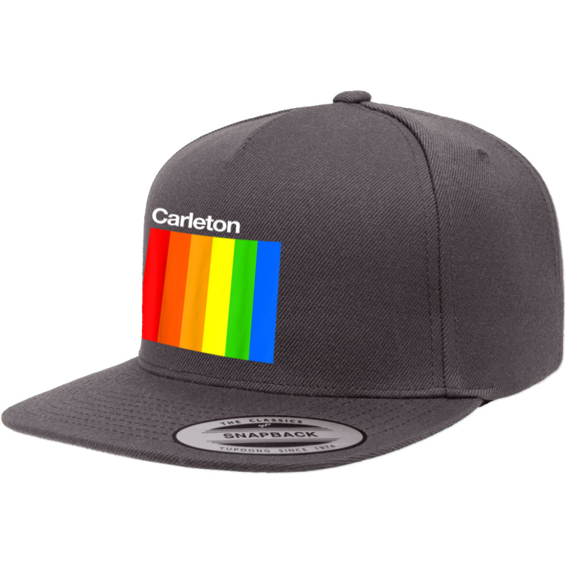 Carleton Colors College University Alumni T Shirt 5 panel snapback cap by riogasehzilahiy | Artistshot