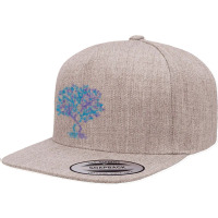 Genealogy Dna Tree Of Life Science Genetic For Genealogist T Shirt 5 Panel Snapback Cap | Artistshot