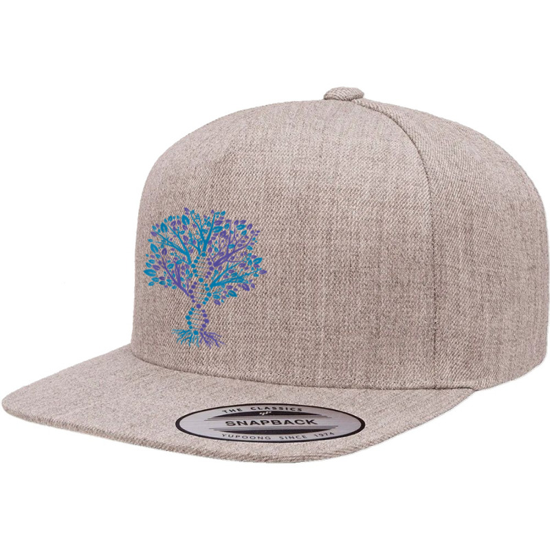 Genealogy Dna Tree Of Life Science Genetic For Genealogist T Shirt 5 panel snapback cap by riogasehzilahiy | Artistshot