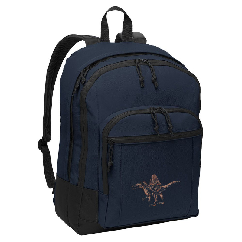 Cool Dinosaur Spinosaurus T  Shirt1541 Basic Backpack | Artistshot