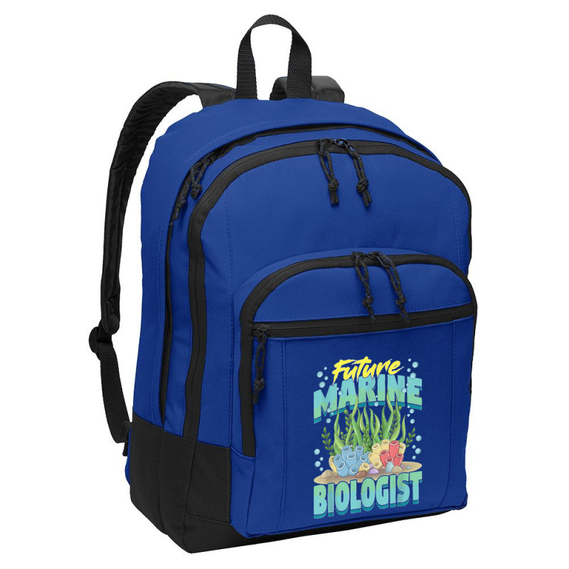 Future Marine Biologist Ocean Life Marine Biology Student Basic Backpack | Artistshot