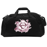 Bleeding Heart Active Duffel | Artistshot