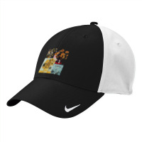 Famous Paintings T  Shirt Van Gogh Vs Claude Monet Floral Impressionis Nike Dri-fit Cap | Artistshot