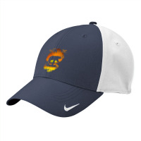 Bear Polar Bear Silhouette Pumpkin Halloween Costume 402 Polar Panda Nike Dri-fit Cap | Artistshot