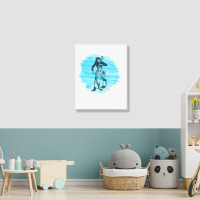 Cellist Woman Portrait Canvas Print | Artistshot