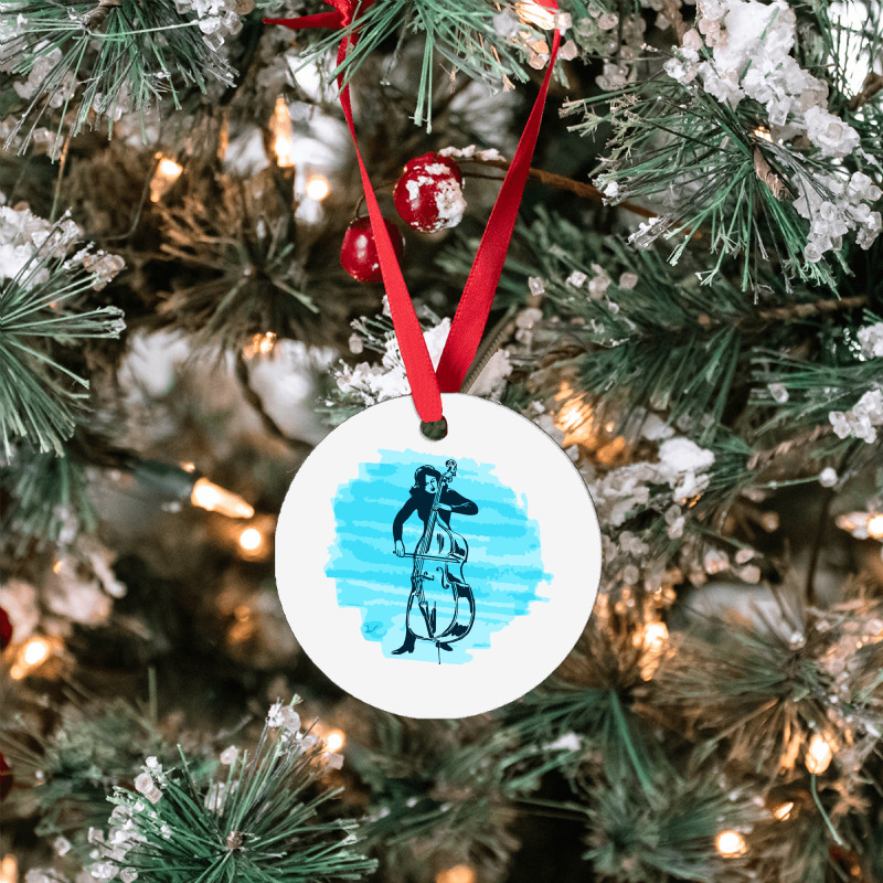 Cellist Woman Ornament | Artistshot