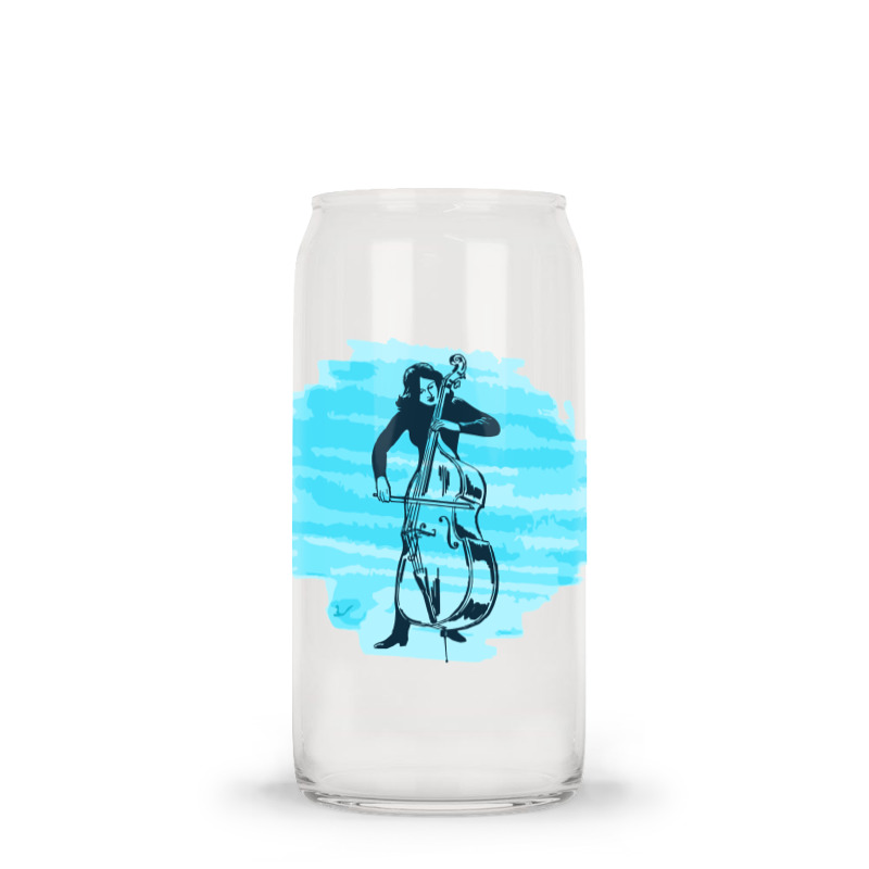 Cellist Woman Glass Tumbler | Artistshot