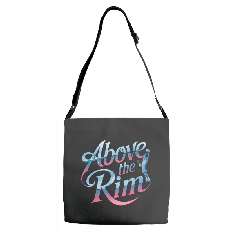 Above The Rim Basketball Adjustable Strap Totes | Artistshot