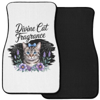 Divine Cat Fragrance Front Car Mat | Artistshot