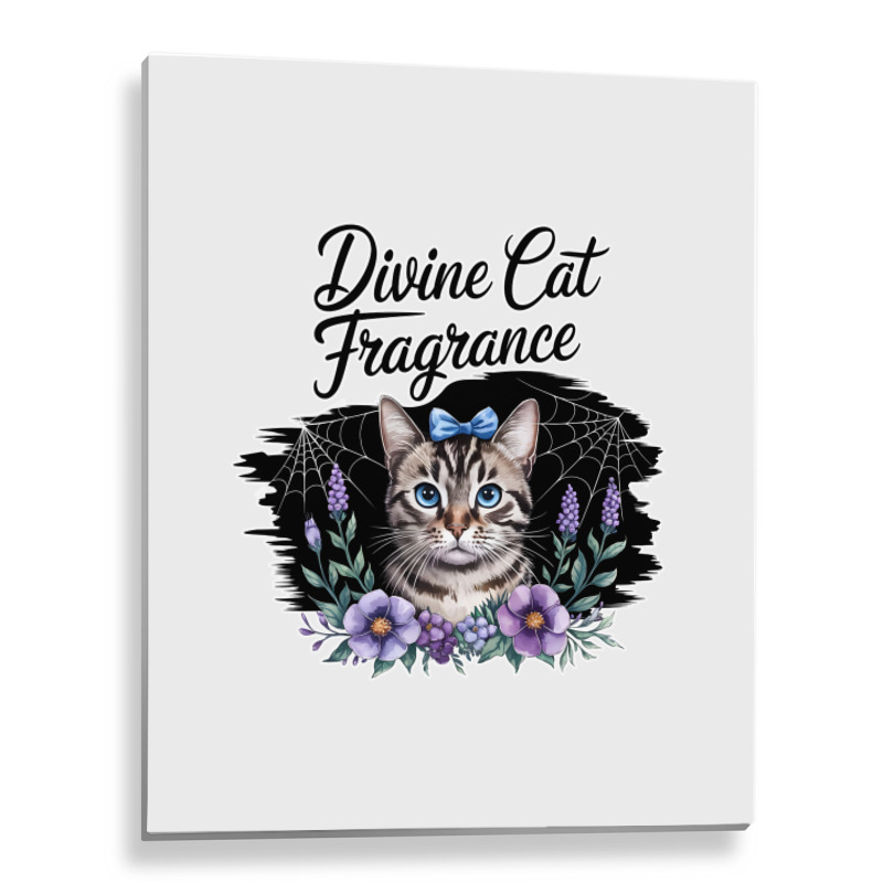 Divine Cat Fragrance Metal Print Vertical | Artistshot