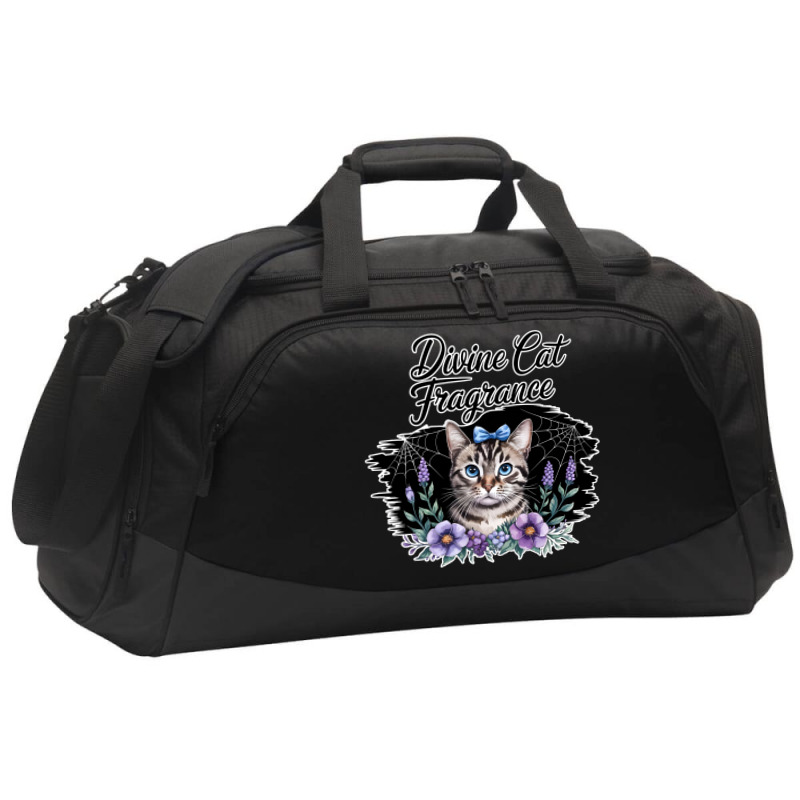 Divine Cat Fragrance Active Duffel | Artistshot